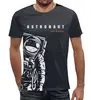 Заказать мужскую футболку в Москве. Футболка с полной запечаткой (мужская) Lost In Space от The Spaceway  - готовые дизайны и нанесение принтов.