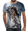 Заказать мужскую футболку в Москве. Футболка с полной запечаткой (мужская) Michael Jackson (new) от balden - готовые дизайны и нанесение принтов.