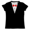 Заказать мужскую футболку в Москве. Футболка с полной запечаткой (мужская) галстук от queen  - готовые дизайны и нанесение принтов.