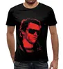 Заказать мужскую футболку в Москве. Футболка с полной запечаткой (мужская) The Terminator 1984 от Павел Павел - готовые дизайны и нанесение принтов.