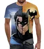 Заказать мужскую футболку в Москве. Футболка с полной запечаткой (мужская) Batman  (1) от ПРИНТЫ ПЕЧАТЬ  - готовые дизайны и нанесение принтов.