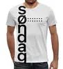 Заказать мужскую футболку в Москве. Футболка с полной запечаткой (мужская) Søndag от Мария  - готовые дизайны и нанесение принтов.