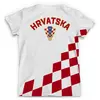 Заказать мужскую футболку в Москве. Футболка с полной запечаткой (мужская) Сборная Хорватии от geekbox - готовые дизайны и нанесение принтов.