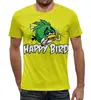 Заказать мужскую футболку в Москве. Футболка с полной запечаткой (мужская) Happy Bird от ПРИНТЫ ПЕЧАТЬ  - готовые дизайны и нанесение принтов.