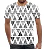 Заказать мужскую футболку в Москве. Футболка с полной запечаткой (мужская) Треугольники от Zoya Ip - готовые дизайны и нанесение принтов.