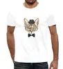 Заказать мужскую футболку в Москве. Футболка с полной запечаткой (мужская)  Котик от THE_NISE  - готовые дизайны и нанесение принтов.