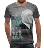 Заказать мужскую футболку в Москве. Футболка с полной запечаткой (мужская)  Phil Collins  от T-shirt print  - готовые дизайны и нанесение принтов.