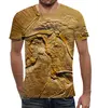 Заказать мужскую футболку в Москве. Футболка с полной запечаткой (мужская) Динозавр от Apfelbaum - готовые дизайны и нанесение принтов.