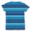 Заказать мужскую футболку в Москве. Футболка с полной запечаткой (мужская) Абстрактные морские волны от irinavk - готовые дизайны и нанесение принтов.