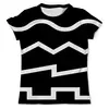 Заказать мужскую футболку в Москве. Футболка с полной запечаткой (мужская) Waveforms от SYNTHSHIRT - готовые дизайны и нанесение принтов.