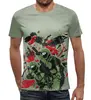 Заказать мужскую футболку в Москве. Футболка с полной запечаткой (мужская) Army  от T-shirt print  - готовые дизайны и нанесение принтов.