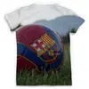 Заказать мужскую футболку в Москве. Футболка с полной запечаткой (мужская) Барселона от skynatural - готовые дизайны и нанесение принтов.