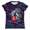Заказать мужскую футболку в Москве. Футболка с полной запечаткой (мужская) Боксер  от T-shirt print  - готовые дизайны и нанесение принтов.