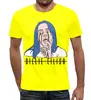 Заказать мужскую футболку в Москве. Футболка с полной запечаткой (мужская) Billie Eilish (Билли Айлиш)       от T-shirt print  - готовые дизайны и нанесение принтов.