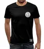 Заказать мужскую футболку в Москве. Футболка с полной запечаткой (мужская) Litecoin от rif@nxt.ru - готовые дизайны и нанесение принтов.