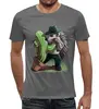 Заказать мужскую футболку в Москве. Футболка с полной запечаткой (мужская) Танго с кактусом от T-shirt print  - готовые дизайны и нанесение принтов.
