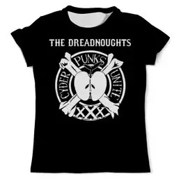 Заказать мужскую футболку в Москве. Футболка с полной запечаткой (мужская) The Dreadnoughts от geekbox - готовые дизайны и нанесение принтов.