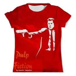 Заказать мужскую футболку в Москве. Футболка с полной запечаткой (мужская) Pulp Fiction от kenny - готовые дизайны и нанесение принтов.