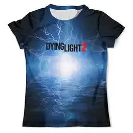 Заказать мужскую футболку в Москве. Футболка с полной запечаткой (мужская) Dying Light 2 от THE_NISE  - готовые дизайны и нанесение принтов.
