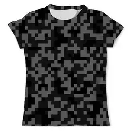 Заказать мужскую футболку в Москве. Футболка с полной запечаткой (мужская) Pixel camouflage от THE_NISE  - готовые дизайны и нанесение принтов.