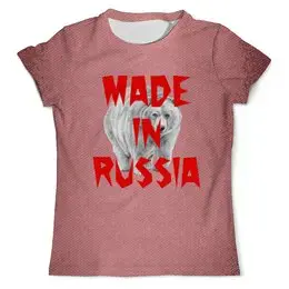 Заказать мужскую футболку в Москве. Футболка с полной запечаткой (мужская) Зверь от THE_NISE  - готовые дизайны и нанесение принтов.