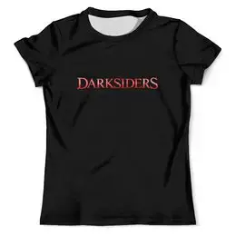 Заказать мужскую футболку в Москве. Футболка с полной запечаткой (мужская) Darksiders от THE_NISE  - готовые дизайны и нанесение принтов.