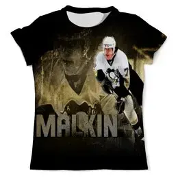 Заказать мужскую футболку в Москве. Футболка с полной запечаткой (мужская) Хоккей / Hockey от aleks_say - готовые дизайны и нанесение принтов.