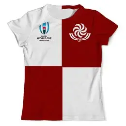 Заказать мужскую футболку в Москве. Футболка с полной запечаткой (мужская) Грузия регби  от rugby - готовые дизайны и нанесение принтов.