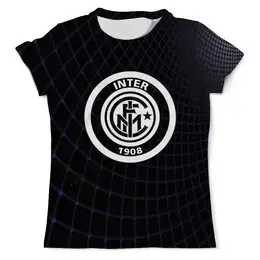 Заказать мужскую футболку в Москве. Футболка с полной запечаткой (мужская) Inter от THE_NISE  - готовые дизайны и нанесение принтов.