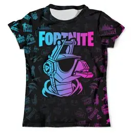 Заказать мужскую футболку в Москве. Футболка с полной запечаткой (мужская) Fortnite, DJ Yonder от geekbox - готовые дизайны и нанесение принтов.