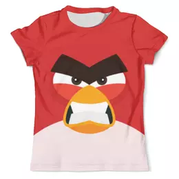 Заказать мужскую футболку в Москве. Футболка с полной запечаткой (мужская) Angry Birds от Елизавета Малинина - готовые дизайны и нанесение принтов.