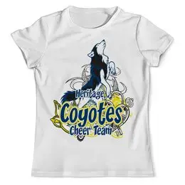 Заказать мужскую футболку в Москве. Футболка с полной запечаткой (мужская) Coyotes от ПРИНТЫ ПЕЧАТЬ  - готовые дизайны и нанесение принтов.