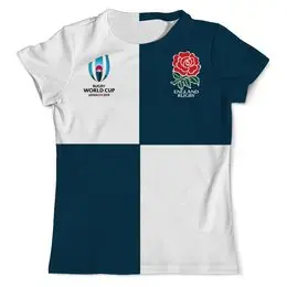 Заказать мужскую футболку в Москве. Футболка с полной запечаткой (мужская) Англия регби от rugby - готовые дизайны и нанесение принтов.
