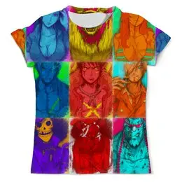 Заказать мужскую футболку в Москве. Футболка с полной запечаткой (мужская) One Piece от Y L - готовые дизайны и нанесение принтов.