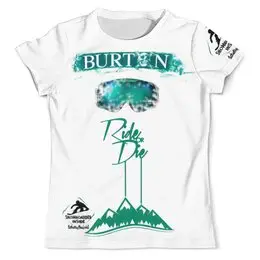 Заказать мужскую футболку в Москве. Футболка с полной запечаткой (мужская) Burton от tretstoun@yahoo.com - готовые дизайны и нанесение принтов.