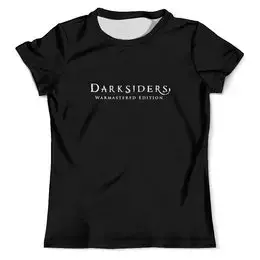 Заказать мужскую футболку в Москве. Футболка с полной запечаткой (мужская) Darksiders от THE_NISE  - готовые дизайны и нанесение принтов.