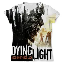 Заказать мужскую футболку в Москве. Футболка с полной запечаткой (мужская) Dying light от skaner24 - готовые дизайны и нанесение принтов.