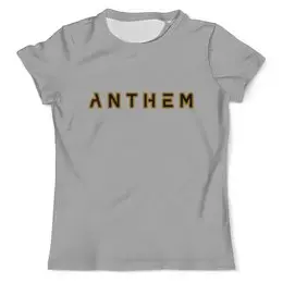 Заказать мужскую футболку в Москве. Футболка с полной запечаткой (мужская) Anthem от THE_NISE  - готовые дизайны и нанесение принтов.