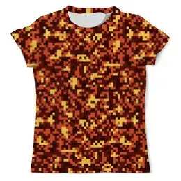 Заказать мужскую футболку в Москве. Футболка с полной запечаткой (мужская) Grunge Pixel от THE_NISE  - готовые дизайны и нанесение принтов.