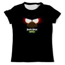 Заказать мужскую футболку в Москве. Футболка с полной запечаткой (мужская) Space (Angry Birds)  от Аня Лукьянова - готовые дизайны и нанесение принтов.
