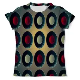 Заказать мужскую футболку в Москве. Футболка с полной запечаткой (мужская) Circle от Fonzo - готовые дизайны и нанесение принтов.
