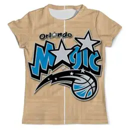 Заказать мужскую футболку в Москве. Футболка с полной запечаткой (мужская) Орландо Мэджик (Orlando Magic) от originals - готовые дизайны и нанесение принтов.