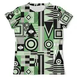 Заказать мужскую футболку в Москве. Футболка с полной запечаткой (мужская) Авторский стиль от mimiart  - готовые дизайны и нанесение принтов.