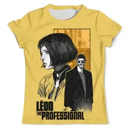 Заказать мужскую футболку в Москве. Футболка с полной запечаткой (мужская) Leon      от T-shirt print  - готовые дизайны и нанесение принтов.