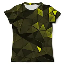 Заказать мужскую футболку в Москве. Футболка с полной запечаткой (мужская) Зеленые стекла от THE_NISE  - готовые дизайны и нанесение принтов.
