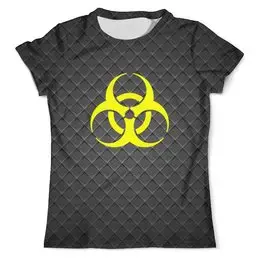 Заказать мужскую футболку в Москве. Футболка с полной запечаткой (мужская) Biohazard от THE_NISE  - готовые дизайны и нанесение принтов.