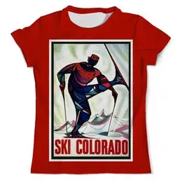 Заказать мужскую футболку в Москве. Футболка с полной запечаткой (мужская) Колорадо от acidhouses - готовые дизайны и нанесение принтов.