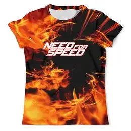 Заказать мужскую футболку в Москве. Футболка с полной запечаткой (мужская) Need for Speed от THE_NISE  - готовые дизайны и нанесение принтов.