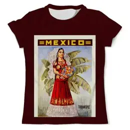 Заказать мужскую футболку в Москве. Футболка с полной запечаткой (мужская) Мексика от acidhouses - готовые дизайны и нанесение принтов.