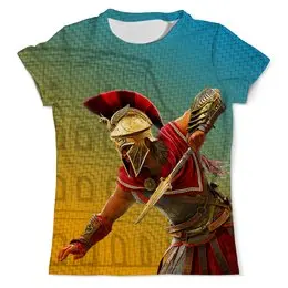 Заказать мужскую футболку в Москве. Футболка с полной запечаткой (мужская) Roman Legionary от balden - готовые дизайны и нанесение принтов.